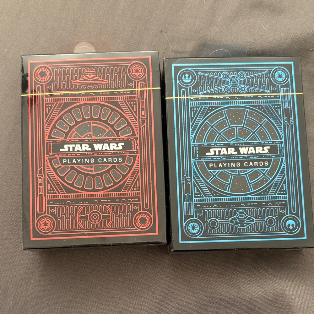 Theory Star Wars Playing Cards - Light Side and Dark Side